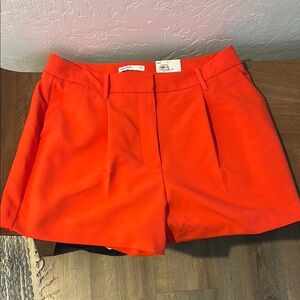 Nine West Bold Coral High Waist Shorts